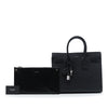 Saint Laurent Medium Grained Calfskin Sac De Jour Satchel Secondhand