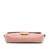 Fendi Zucca Embossed Leather Baguette Satchel Secondhand