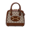 Gucci Mini GG Supreme Horsebit 1955 Top Handle Bag Secondhand