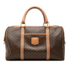 Celine Macadam Coated Canvas Boston Bag Secondhand