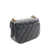 Chanel Quilted Lambskin Half Moon Single Flap Secondhand