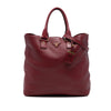 Prada Vitello Daino Open Convertible Tote Secondhand
