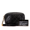 Chanel Quilted Lambskin Tassel Pouch Secondhand