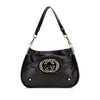 Gucci Medium Leather Britt Shoulder Bag Secondhand
