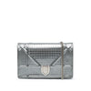 Dior Metallic Patent Microcannage Diorama Wallet on Chain Secondhand