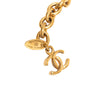 Secondhand Chanel CC Gold Plated Lion Head Medallion Link Bracelet