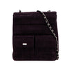 Secondhand Chanel Chocolate Bar Reissue Suede Multipocket Chain Flap