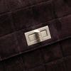 Secondhand Chanel Chocolate Bar Reissue Suede Multipocket Chain Flap