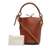 LOEWE Calfskin Anagram Gate Bucket Bag Secondhand