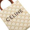 Celine Mini Triomphe Coated Canvas Vertical Cabas Satchel Secondhand
