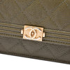 Chanel Quilted Caviar Boy Wallet on Chain Secondhand