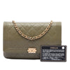Chanel Quilted Caviar Boy Wallet on Chain Secondhand