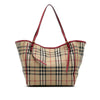 Burberry Small Haymarket Check Canvas Canterbury Tote Secondhand