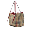 Burberry Small Haymarket Check Canvas Canterbury Tote Secondhand