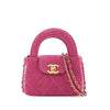 Chanel Nano Quilted Denim Kelly Shopper Bag Secondhand