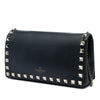 Valentino Calfskin Rockstud Wallet On Chain Secondhand