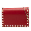 Valentino Leather Rockstud Chain Pouch Secondhand