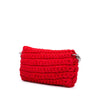 Chanel Neoprene Fancy Crochet Flap Secondhand