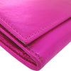 Miu Miu Metallic Leather Long Wallet Secondhand