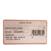 Miu Miu Metallic Leather Long Wallet Secondhand