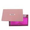 Miu Miu Metallic Leather Long Wallet Secondhand