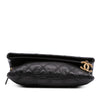 Chanel Quilted Lambskin Leather Clutch Secondhand