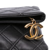 Chanel Quilted Lambskin Leather Clutch Secondhand