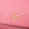 Prada Saffiano Wallet On Chain Secondhand