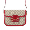 Gucci Medium GG Supreme Horsebit 1955 Shoulder Bag Secondhand