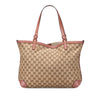 Gucci Medium GG Canvas Craft Tote Secondhand
