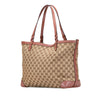 Gucci Medium GG Canvas Craft Tote Secondhand