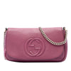 Gucci Medium Calfskin Soho Chain Flap Crossbody Secondhand