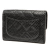 Chanel Perforated Quilted Lambskin Small Flap Wallet Secondhand