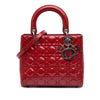 Dior Medium Patent Cannage Lady Dior Secondhand