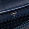Secondhand Chanel CC Denim Wallet On Chain