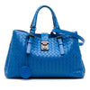 Bottega Veneta Small Nappa Intrecciato Roma Satchel Secondhand
