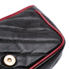Gucci Super Mini GG Marmont Matelasse Leather Torchon Flap Crossbody Secondhand