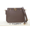 Fendi Smooth Calfskin Vitello King Luxor Touch Shoulder Bag Secondhand