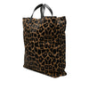 Fendi Leopard Print Canvas Tote Secondhand