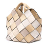 LOEWE Small Woven Leather Surplus Basket Bag Secondhand