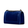 Secondhand Chanel Medium Quilted Velvet Boy Flap