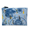 Hermès Silk Ex Libris Les Parisiennes Pocket Cosmetic Case Secondhand