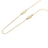 Dior Gold Plated CD Logo Chain Necklace Secondhand
