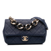 Chanel Small Lambskin Elegant Chain Single Flap Secondhand