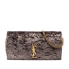 Saint Laurent Crushed Velvet Monogram Kate 99 Tassel Bag Secondhand