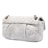 Chanel Large Quilted Iridescent Calfskin Coco Pleats Flap Secondhand
