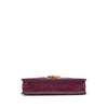 Chanel Chevron Calfskin Medal Wallet On Chain Secondhand