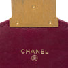 Chanel Chevron Calfskin Medal Wallet On Chain Secondhand