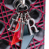Dior Anselm Reyle Medium Metallic Lambskin Cannage Lady Dior Secondhand