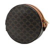 Celine Triomphe Coated Canvas Round Purse on Strap Secondhand